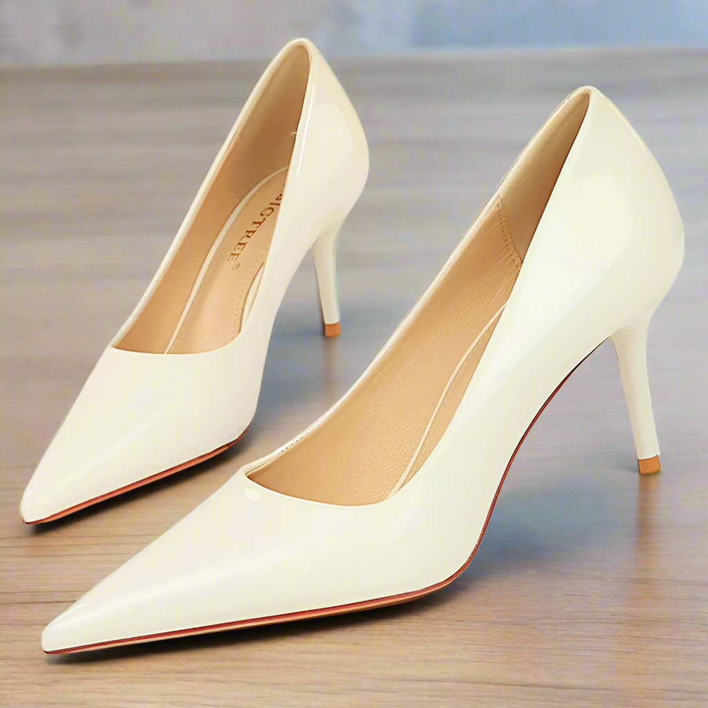 Patent Leather Women Pumps