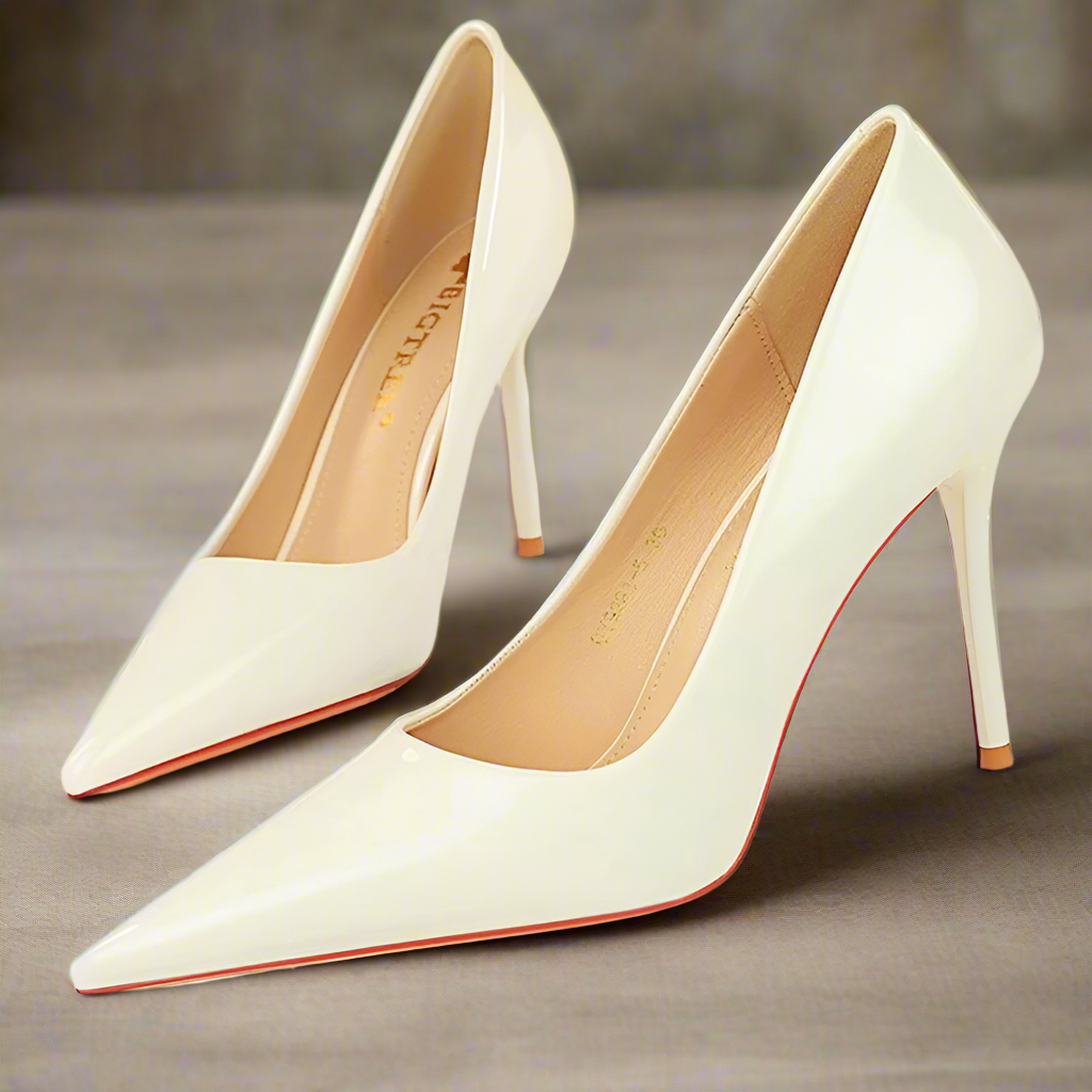 Patent Leather Women Pumps