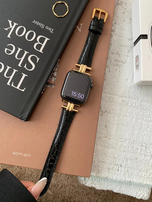 Genuine Leather Apple Watch Band